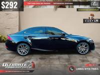 /mo - 2014 Lexus IS 250 F Sport WE FINANCE ALL CREDIT! DRIVE TODAY CALL (480) 573-7661 ULTIMATE POWERSPORTS - Image 10