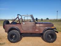 Jeep CJ7, 1 owner, 78k mile, orig paint, hardtop & doors Waller