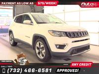2021 Jeep Compass Limited All advertised prices are DOWN PAYMENTS