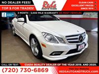 2011 Mercedes-Benz E 550 FOR Vista View Dr., Longmont, CO 80504