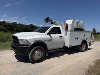 2018 Ram 5500 HD Service Truck + 5K Lb Crane & Tool Box Bed Guthrie, Ok - Image 4