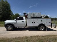 2018 Ram 5500 HD Service Truck + 5K Lb Crane & Tool Box Bed Guthrie, Ok - Image 5