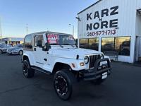 1999 Jeep Wrangler 2dr Sahara Pkg 4.0 6 Cyl Auto 4WD 116K Air Cruise Ti olympia / thurston