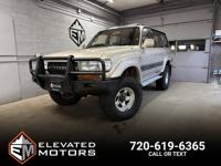 1992 Toyota Land Cruiser VX Limited Turbo Diesel Elevated Motors