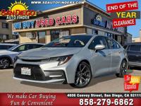 2020 Toyota Corolla Super Nice, Easy Financing, Call 858 SKU:26789 Toy San Diego Auto Finders