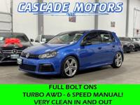 2012 VOLKSWAGEN GOLF R AWD TURBO *FULL BOLT ONS* wrx gti si evo sti s3 CASCADE MOTORS - Image 2
