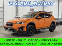 2018 SUBARU CROSSTREK LIMITED *OFF ROAD BUILD*LIFTED outback forester CASCADE MOTORS