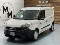 2021 RAM Pro Master City Tradesman CARGO VAN / 4 Cyl / Backup Camera + MM Investment Cars-Gladstone / WE SHIP NATIONWIDE