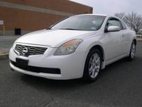 2008 Nissan Altima 3.5 SE Sport Coupe Pearl White W/Power Moonroof RT.9 Toms River NJ - Image 2