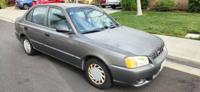 2002 Hyundai Accent 4cyl Auto, Ac, 155,000 miles, Smog cert San Marcos - Image 3