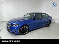 2025 BMW 3 Series AWD All Wheel Drive 3-Series 330i x Drive Sedan BMW of Salem