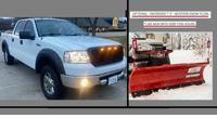 ★2007 FORD F-25O CREW Optional WESTERN 7'2" DEFENDER SNOWPLOW VIRGIN PLOW TRUCK ★HAS NEVER PLOWED SNOW B-4 !!!