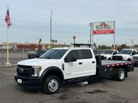 2018 FORD F550 Crew Cab 4x4 WORK TRUCK with flat bed, gooseneck hitch No Doc Fee! AUTO-BIZ LLC - PEORIA, AZ