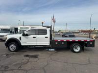 2018 FORD F550 Crew Cab 4x4 WORK TRUCK with flat bed, gooseneck hitch No Doc Fee! AUTO-BIZ LLC - PEORIA, AZ - Image 3