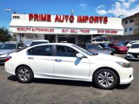 2015 Honda Accord LX Sedan (65K miles) Mission Valley - Prime Auto Imports
