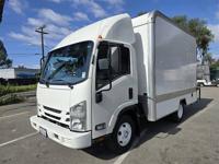 2021 Isuzu NPR 12ft BOX 6.6L Gas,2000LB pWR lift gate,ONLY 51K MILES north san diego county