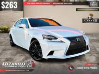 /mo - 2016 Lexus IS 200t 200 t 200-t F-Sport WE FINANCE ALL CREDIT CALL (480) 573-7661 ULTIMATE POWERSPORTS