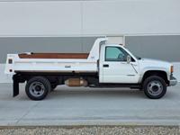 1995 GMC 3500HD 11FT Turbo Diesel Dump Truck w/60K MILES Bakersfield - Image 3