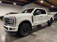 2024 Ford F-350 Super Duty Diesel 4x4 4WD F350 Truck Platinum 4dr Cre Platinum Motors Corp