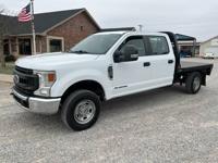 2022 FORD F250 CREW CAB LONGBED DIESEL 4WD FLATBED *65K MILES* NOBLE - Image 2