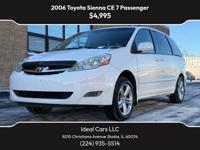 2006 Toyota Sienna CE – 7 Passenger – Skokie