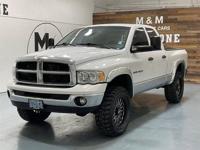 2004 Dodge Ram 2500 SLT Quad Cab 4X4 / 5.9L DIESEL / 6-SPEED MANUAL 2500 + MM Investment Cars-Gladstone / WE SHIP NATIONWIDE