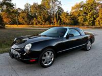 2002 Ford Thunderbird Convertible Hardtop 47k Miles Garage Kept