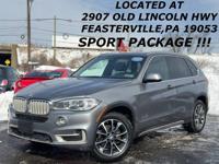 2017 BMW X5 AWD CLEAN CARFAX SPORT PACKAGE RUNS STRONG WARRANTY FEASTERVILLE