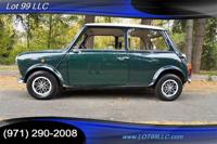 1974 MINI Cooper Classic British Racing Green 4 Speed White Roof Coup Lot 99 LLC B