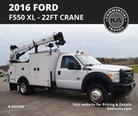 2022 Ford F550 XL - Dump Flatbed Utility Caro Truck - 4WD 6.7L V8 Medium Duty Trucks & Upfitting - Image 3