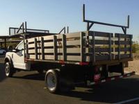 2019 FORD F450 REG CAB 12FT STAKE BED FLATBED WORK TRUCK NORTH PHOENIX - Image 4