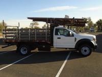 2019 FORD F450 REG CAB 12FT STAKE BED FLATBED WORK TRUCK NORTH PHOENIX - Image 7