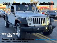 2015 Jeep Wrangler Unlimited Sport 480 707 7984 east valley - Image 2