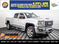 2018 GMC Sierra 2500HD Diesel 4x4 4WD Truck SLT Crew Cab Call For Today's Market Value