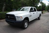 2016 Ram 2500, diesel, crew, 4WD, white, 25,000 miles, Long bed Raleigh/Morrisville