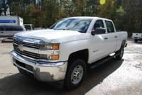 2017 Chevrolet 2500hd Crew, white, 4WD, 49,000 miles Raleigh/Morrisville