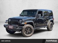 2021 Jeep Wrangler Unlimited Willys 4x4 4WD Certified SUV AUTONATION Call (760) 405-8909 to confirm availability - January 30th