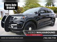2020 Ford Explorer Police Interceptor Utility FPIU Hybrid PPV Upfitted