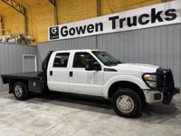 2014 Ford F350 DRW XL Crew Cab 4wd Flatbed 83k Miles Mid TN
