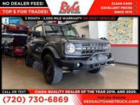 2023 Ford Bronco Black Diamond FOR Vista View Dr., Longmont, CO 80504
