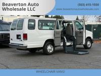 2011 Ford E-350 XLT - WHEELCHAIR VAN / 8 PASSENGER! Wheelchair Van In Beaverton - Image 2
