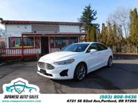 2020 Ford Fusion SEL sedan Oxford White CALL 503-836-3777 FOR AVAILABILITY - Image 2