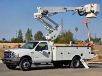 2003 Ford F550 Turbo Diesel ALTEC 37' Bucket Truck w/8K MILES Bakersfield - Image 2