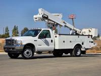 2003 Ford F550 Turbo Diesel ALTEC 37' Bucket Truck w/8K MILES Bakersfield - Image 4