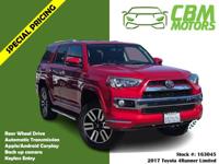 2017 Toyota 4 Runner Limited**EZ FINANCING -LOW DOWN! BAD CREDIT-NO CREDIT-FIRST TIME BUYER-NO PROBLEM! 👌