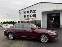 2012 Honda Accord EX-L 4 Dr 4 Cyl Auto Leather PW PDL Air Clean Carfax G olympia / thurston - Image 4