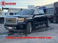 2015 Gmc Sierra 1500 DENALI DENALI! 4X4! SUNROOF! CREW CAB!