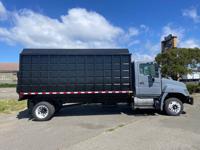 2018 HINO 258A 16FT CHIPPER DUMP TRUCK **BRAND NEW BODY** SAN FRANCISCO - Image 3