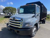 2018 HINO 258A 16FT CHIPPER DUMP TRUCK **BRAND NEW BODY** SAN FRANCISCO - Image 5