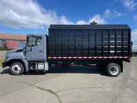 2018 HINO 258A 16FT CHIPPER DUMP TRUCK **BRAND NEW BODY** SAN FRANCISCO - Image 6